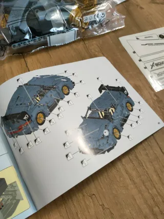 Porche 973 pezzi sigillati con istruzioni+ adesivi