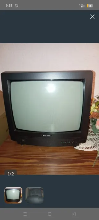 Televisor Elbe Antiguo Funciona + TDT