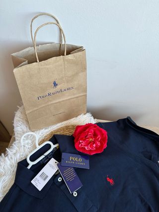 Polo Ralph Lauren Manga Corta Azul