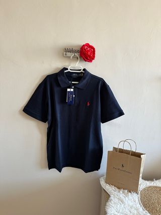 Polo Ralph Lauren Manga Corta Azul
