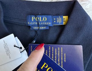 Polo Ralph Lauren Manga Corta Azul