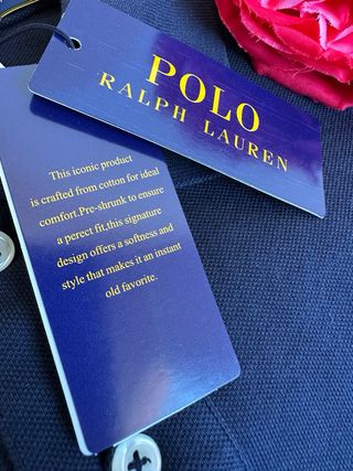 Polo Ralph Lauren Manga Corta Azul