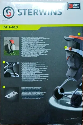 Biotrituradora 2500W 40mm