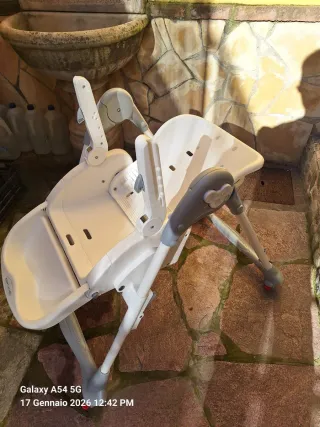 Seggiolone pappa Brevi + copertura nuova