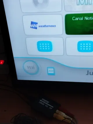 Adaptador RCA AV a HDMI Nuevo Wii PS2 DVD TDT 1080