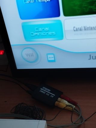 Adaptador RCA AV a HDMI Nuevo Wii PS2 DVD TDT 1080