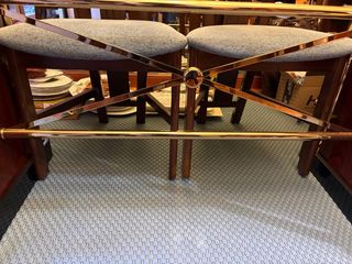 Conjunto de mesa de comedor y de centro