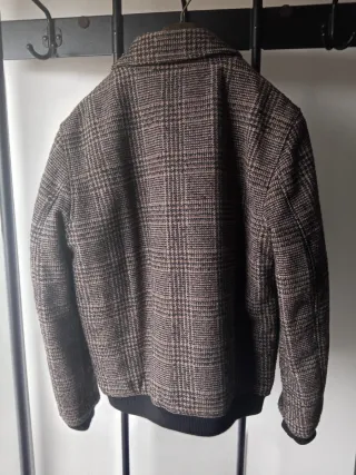 Giacca Lana Kiabi Beige/Marrone