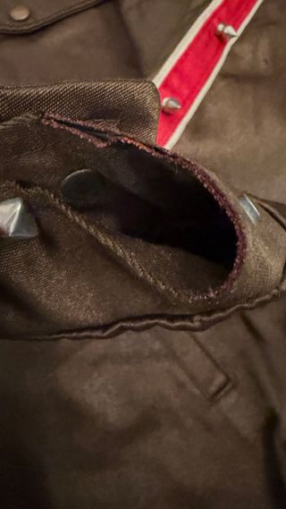 Chaqueta Vintage United Racing Marrón Roja 80s 90s