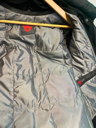 Chaqueta Dainese Moto Negra y Blanca Talla 44