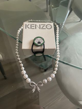 Collana perla fiocco