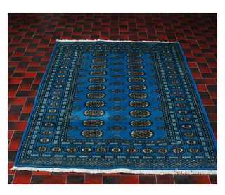 Tappeto Cashmere Azzurro Blu 185x125