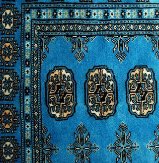 Tappeto Cashmere Azzurro Blu 185x125