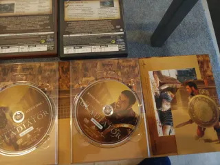 Lote DVDs: Gladiator y El Señor de los Anillos