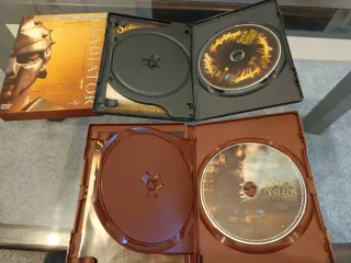 Lote DVDs: Gladiator y El Señor de los Anillos