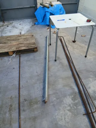 Material de construcción rejas andamios completos