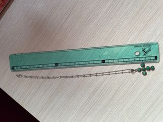 Collar Cruz Plata y Malaquita