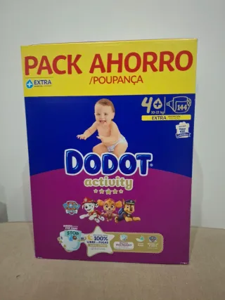 Fraldas Dodot Activity Tamanho 4+ (10-15kg)