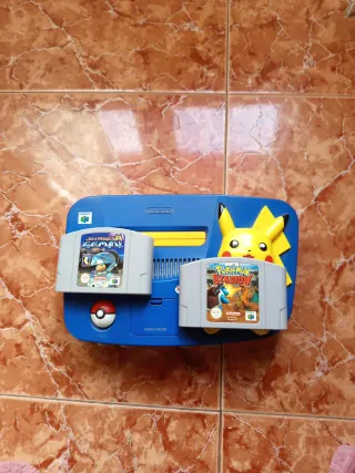 Nintendo 64 Edizione Speciale Pikachu + 2 Giochi