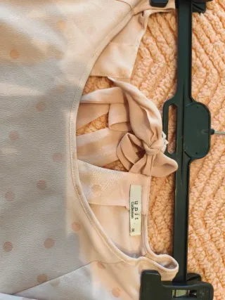 Camisa Unit manga francesa lunares Talla M