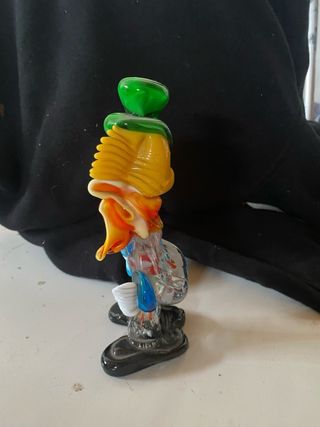 Payaso cristal S.C.M Murano Italia Vetreria