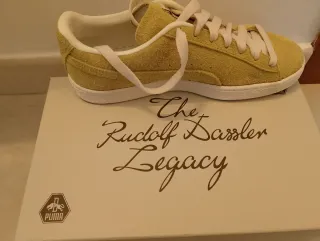 Puma Suede Rudolf Dassler Legacy Nebbia Dorata