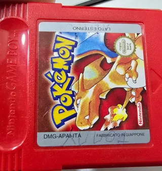 Pokémon Rosso Game Boy  Originale