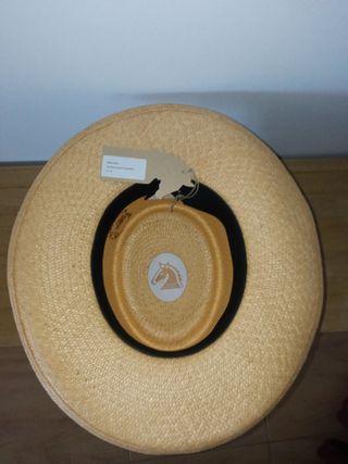 Sombrero Panamá  T. 59. M. Gamber. Camel.
