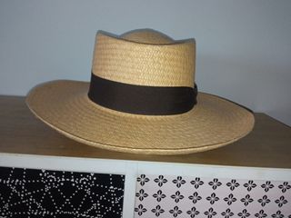 Sombrero Panamá  T. 59. M. Gamber. Camel.