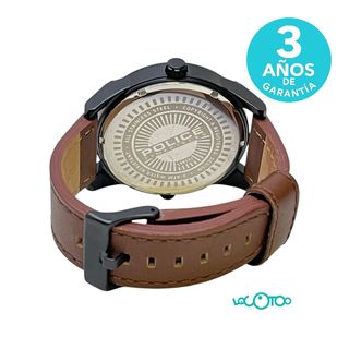 Reloj Police Cuarzo Piel Marrón Negro