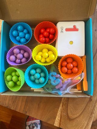 Juego de mesa educativo de números