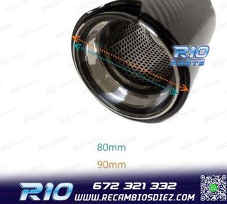 COLA ESCAPE BMW LOOK M CARBONO