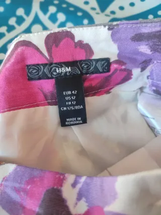 Falda H&M floral