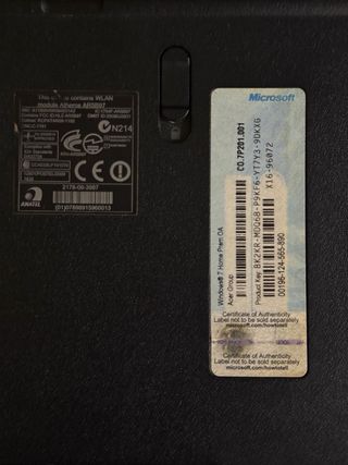 Acer Aspire 5552 Series SIN DISCO DURO