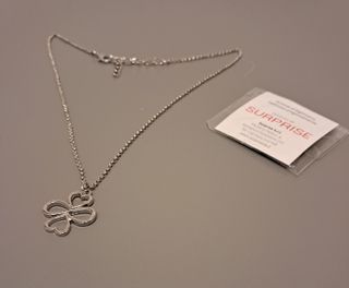 Collar "amor eterno" plateado