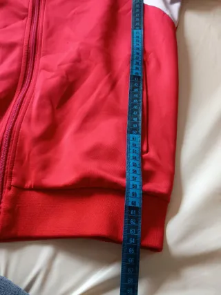 Giacca sportiva Adidas rossa e blu XXL