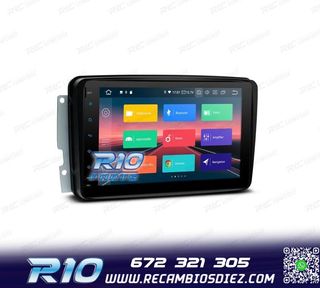 RADIO GPS ANDROID 12 PARA MERCEDES VIANO VITO C W203 A W168