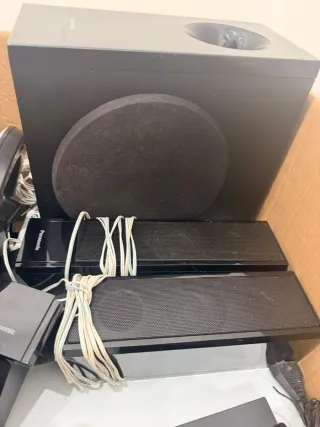 Altavoz Panasonic Cine en Casa Negro,