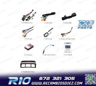 RADIO GPS ANDROID 10 PARA MERCEDES S W220 98-05