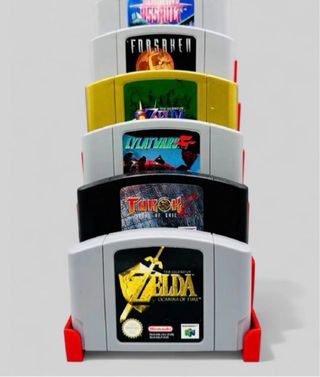 Espositore per cartucce giochi Nintendo 64