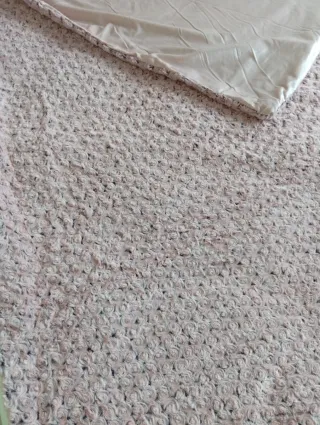 Coperta Plaid Arredo Rosa Nuova