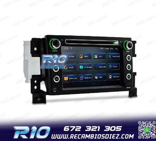 RADIO GPS ANDROID 14 PARA SUZUKI GRAND VITARA 05-13