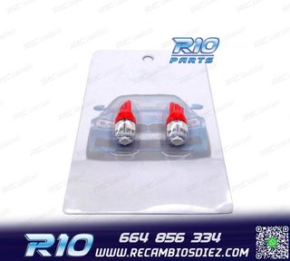 BOMBILLA LED ROJO W5W T10