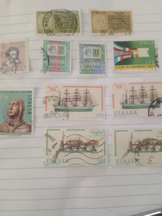 Lotto Francobolli Italiani 1977-1980