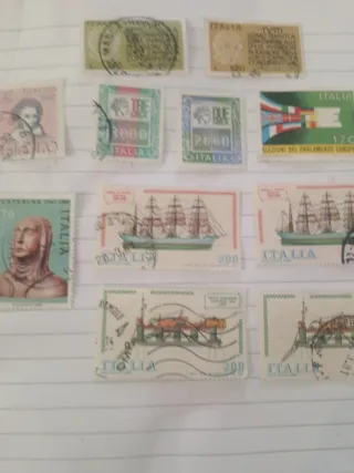 Lotto Francobolli Italiani 1977-1980