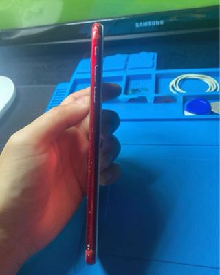 iPhone 7 Plus Bianco/Rosso