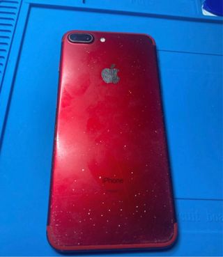 iPhone 7 Plus Bianco/Rosso