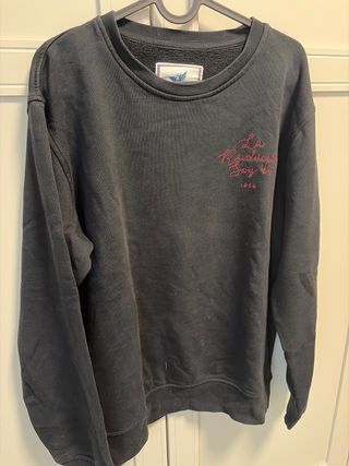 Sudadera Grimey Bordada Negra