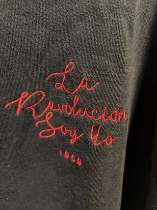 Sudadera Grimey Bordada Negra