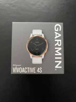 Reloj Garmin Vivoactive 4 S Oro Blanco